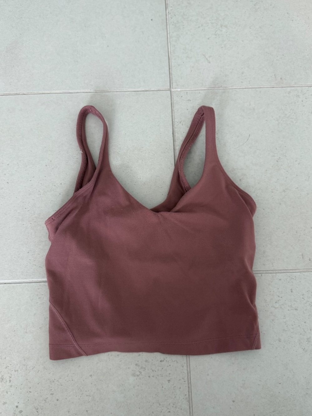 Lululemon Pink Align Tank Top Size 2